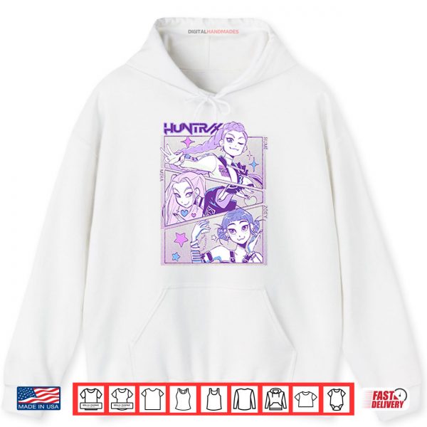 KPop Demon Hunters Huntrix Shirt.jpg 2 Hoodie KPop Demon Hunters Huntrix Shirt digitalhandmades