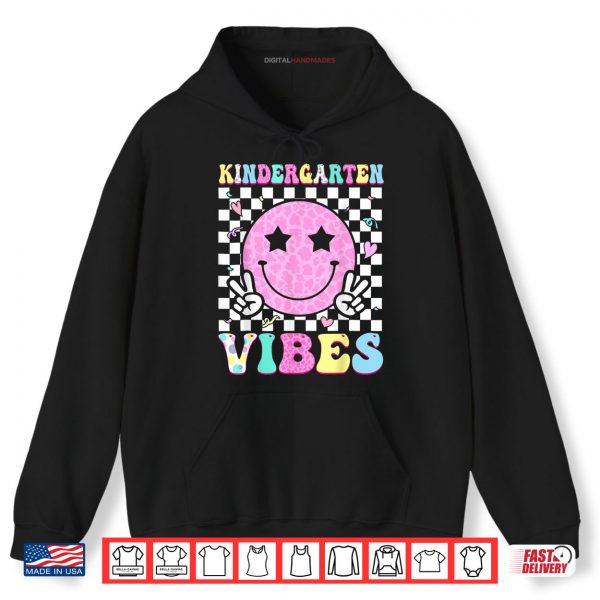 Kindergarten Vibes Groovy Back to School Kinder Girls Kids Shirt 2 Hoodie Kindergarten Vibes Groovy Back to School Kinder Girls Kids Shirt digitalhandmades