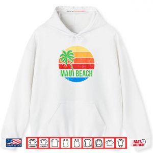 Maui Beach Palm Sunrise Shirt Maui Beach Palm Sunrise Shirt