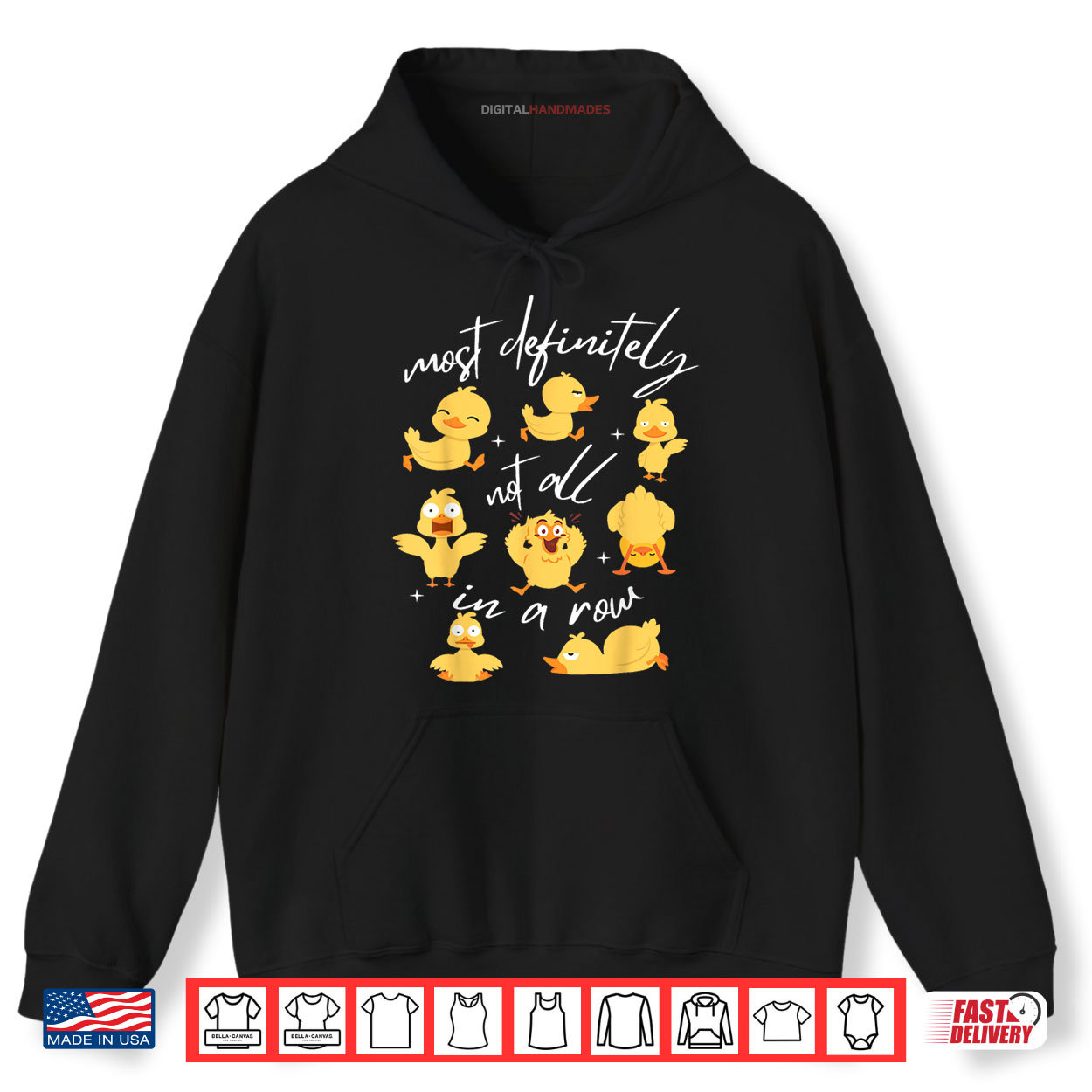 Most Definitely Not All In A Row Funny Duck Mental Health Shirt Most Definitely Not All In A Row Funny Duck Mental Health Shirt
