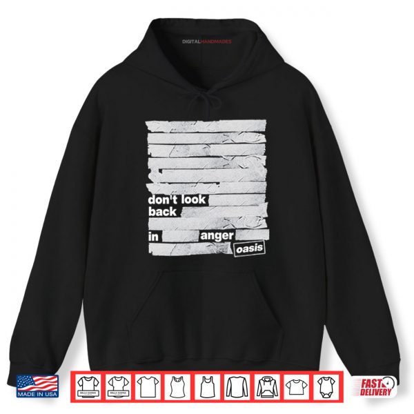 Hoodie Oasis Live 25 World Tour Dont Look Back In Anger Shirt digitalhandmades