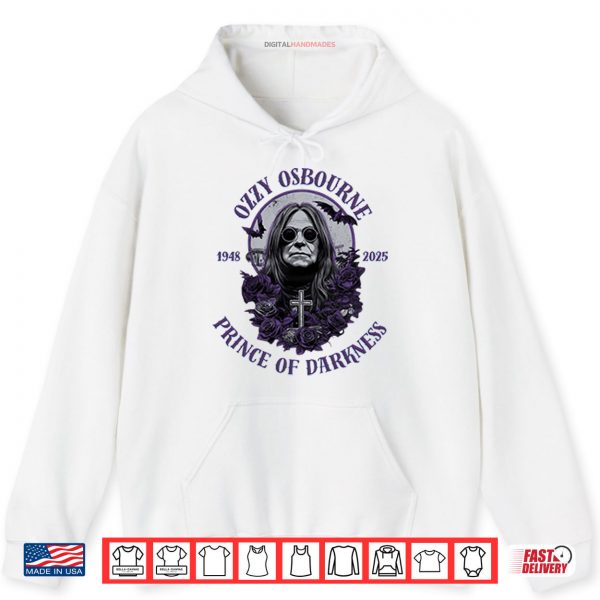 Hoodie Ozzy Osbourne Prince Of Darkness Shirt
