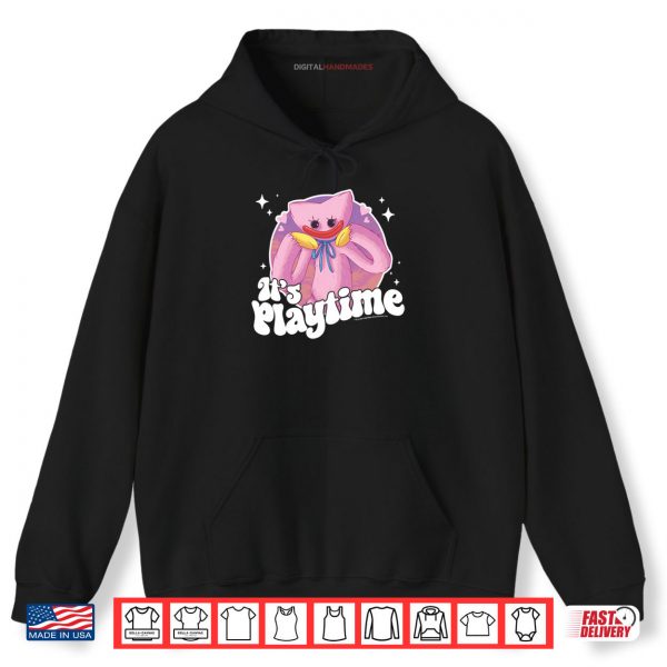 Hoodie Poppy Playtime Kissy Missy Its Playtime Lovely Portrait Shirt digitalhandmades