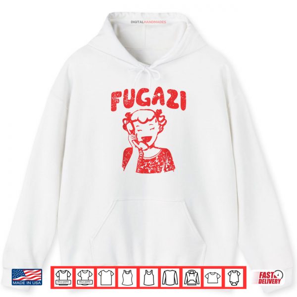 Hoodie Retro Fugazi Graphic Shirt