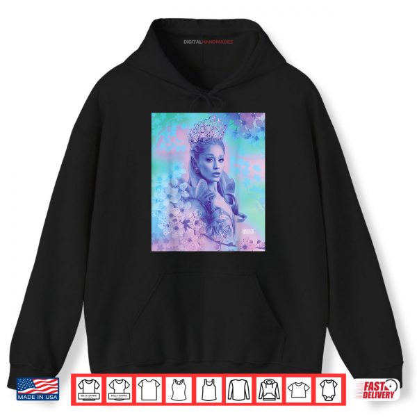 Hoodie Wicked For Good Glinda Close Up Florals Shirt