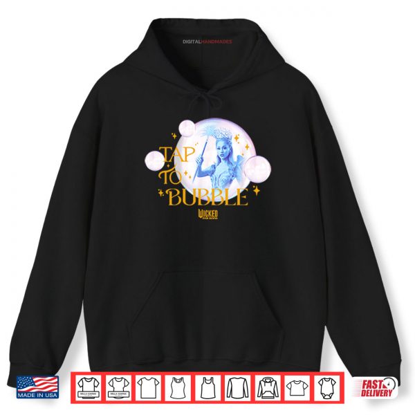Hoodie Wicked For Good Tap To Bubble Shirt