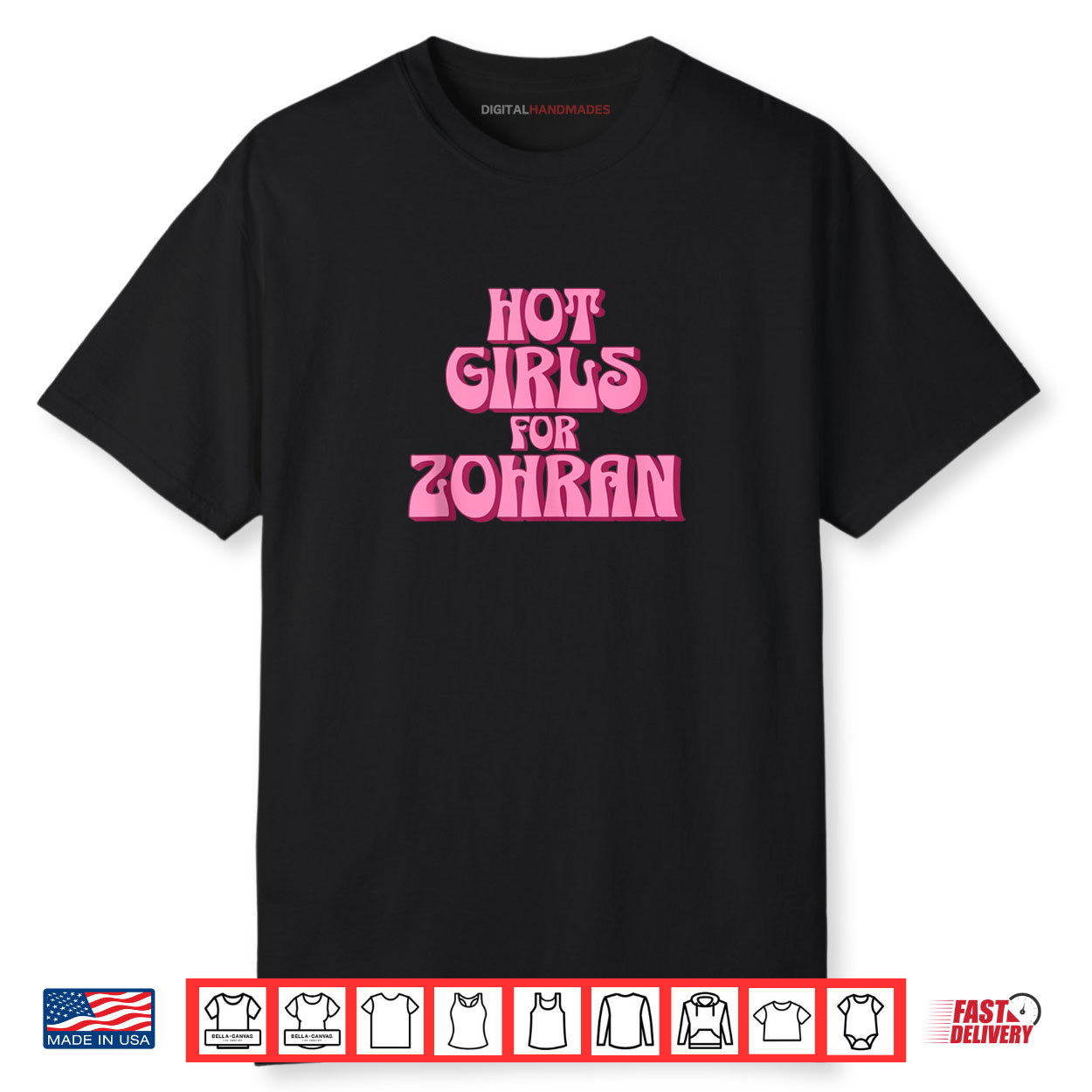 Hot Girls for Zofran Zohra Mamdani New York City Mayor Funny Shirt