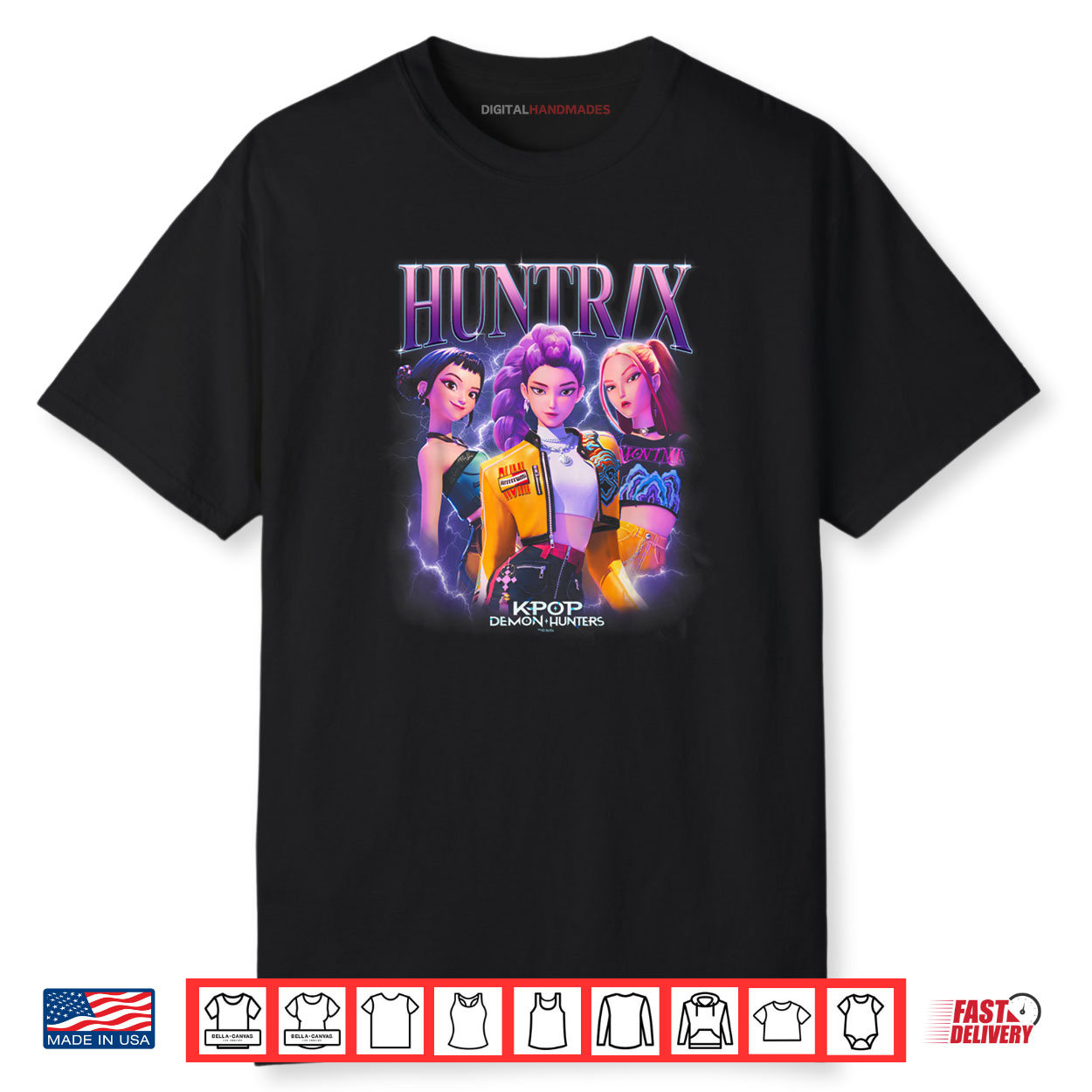 Huntrix Heartthrob KPop Demon Hunter Shirt Huntrix Heartthrob KPop Demon Hunter Shirt