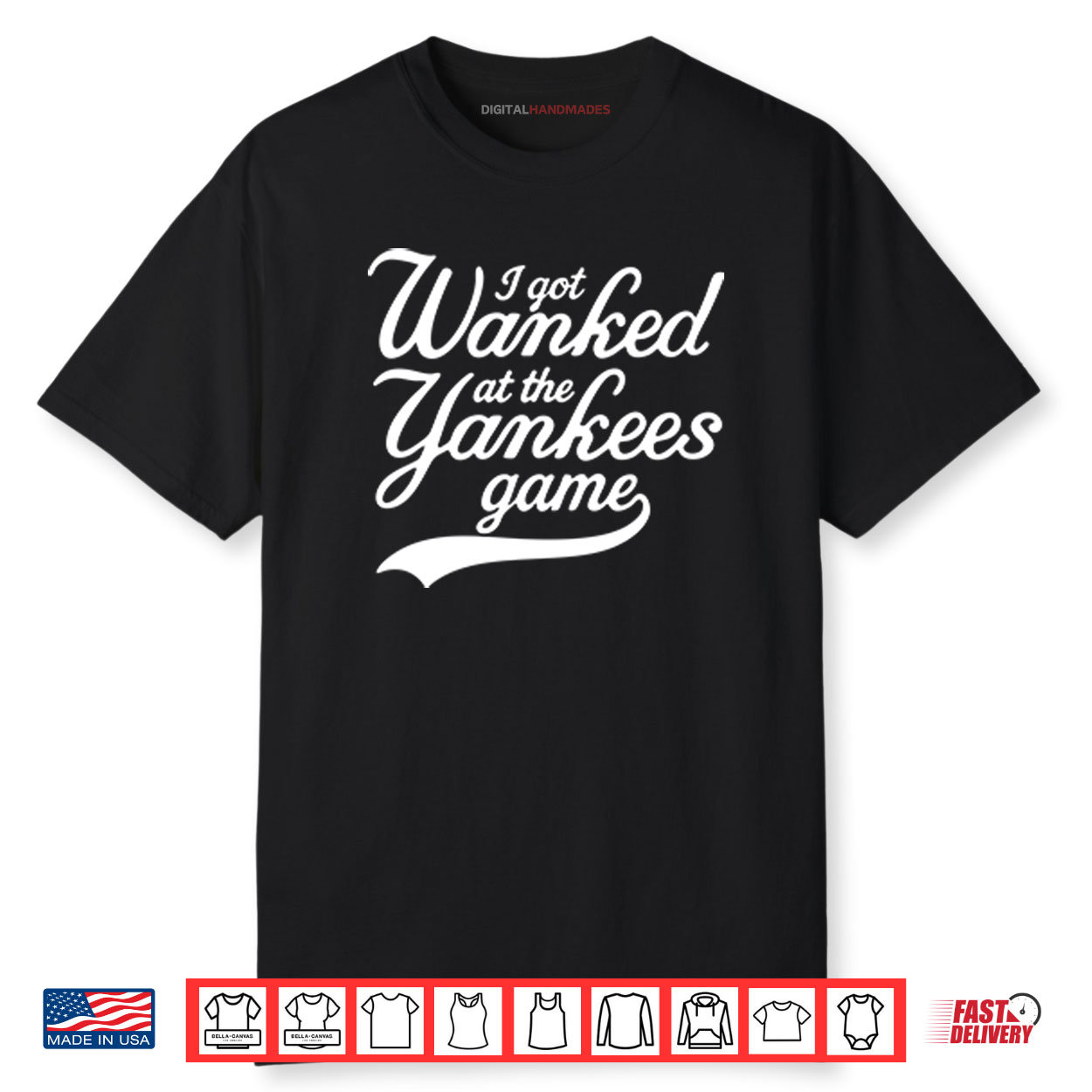 I Got Wanked At The Yankees Game Shirt I Got Wanked At The Yankees Game Shirt