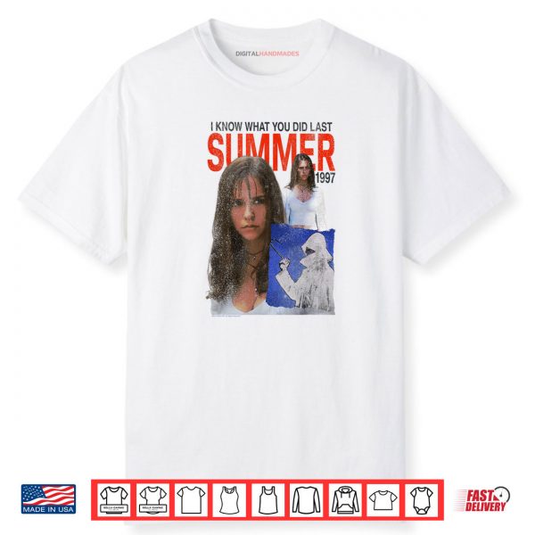 I Know What You Did Last Summer Poster Collage Retro Horror Shirt