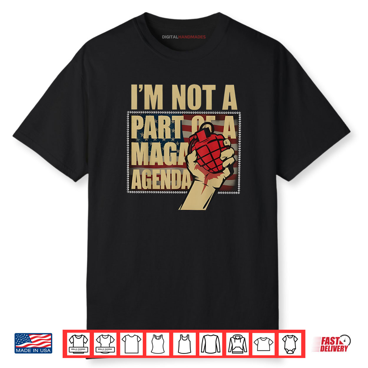 I’m Not A Part Of A Maga Agenda Shirt Political Shirt I’m Not A Part Of A Maga Agenda Shirt Political Shirt