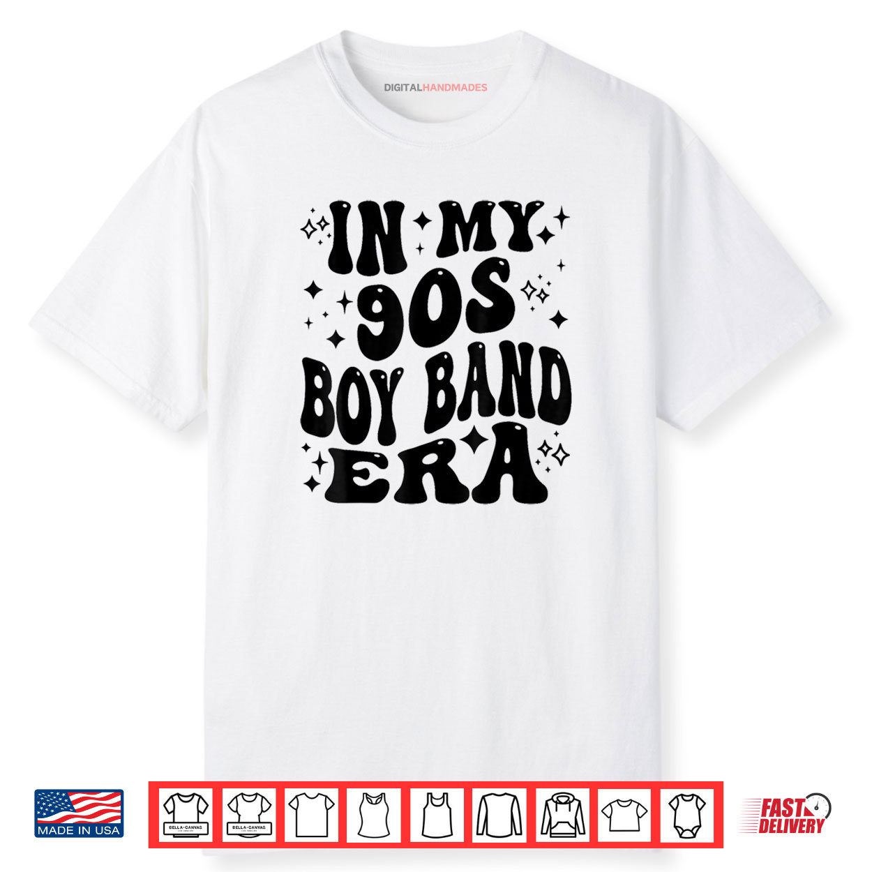 In My 90s Boy Band Era Shirt In My 90s Boy Band Era Shirt