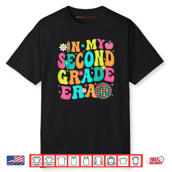 In My Second Grade Era 2nd Grade Girl Teacher Back To School Shirt