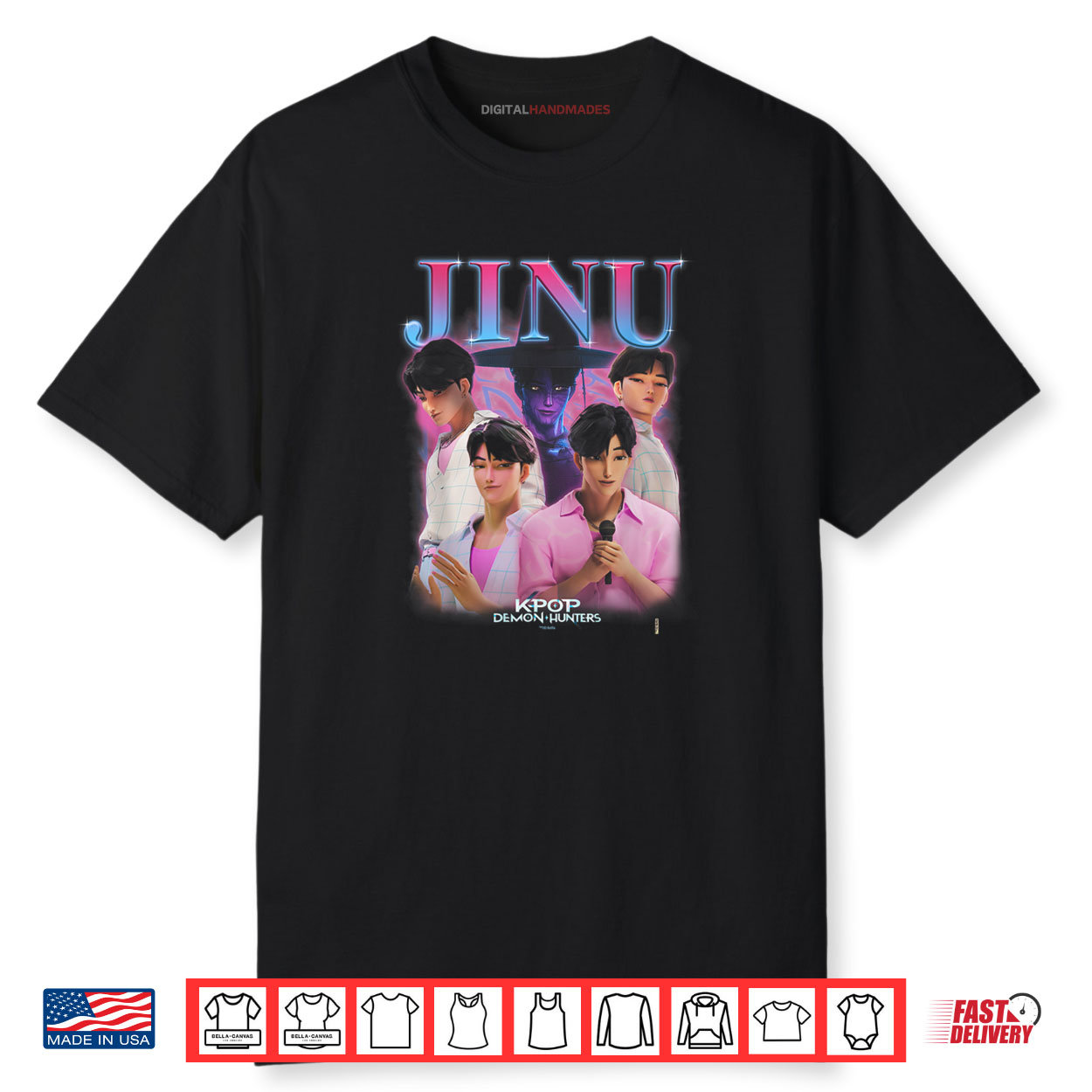 Jinu Heartthrob KPop Demon Hunters Shirt Jinu Heartthrob KPop Demon Hunters Shirt