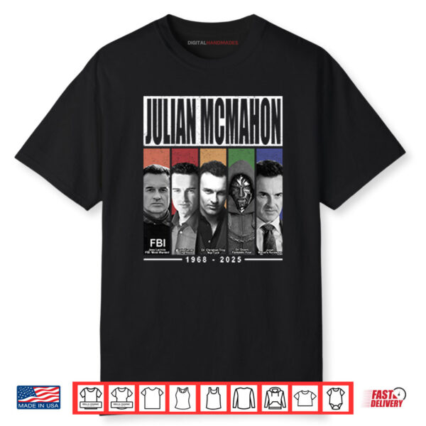 Julian Mcmahon 1968 2025 Shirt