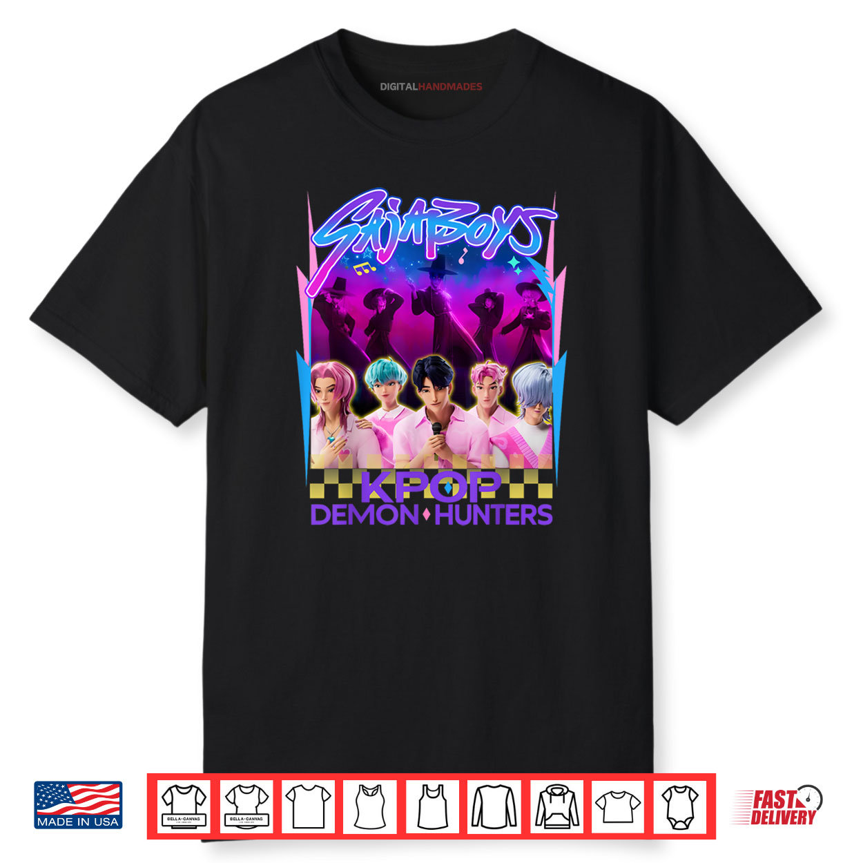 K Pop Saja Boys Team Shirt