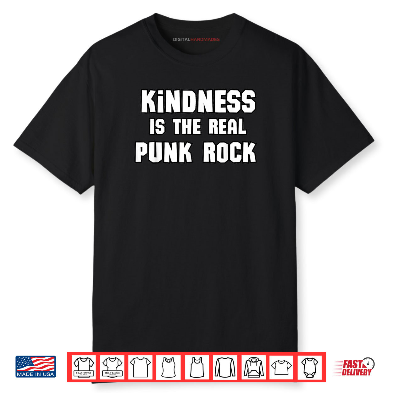 Kindness Is The Real Punk Rock Shirt Kindness Is The Real Punk Rock Shirt
