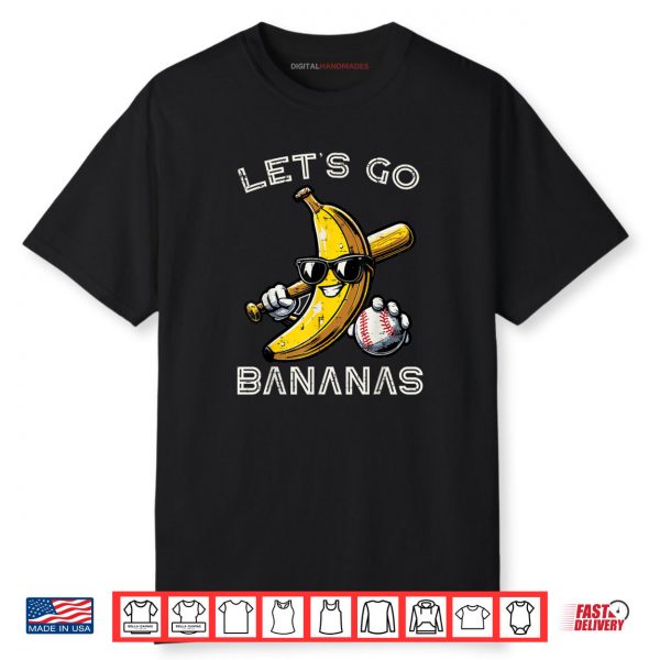 Lets Go Banana Retro Shirt