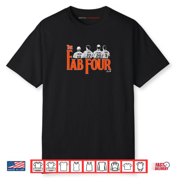 Lindor Soto Alonso & Nimmo Fab Four New York Baseball Shirt