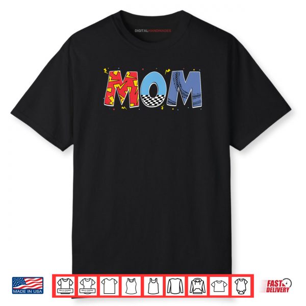 Mom And Dad Birthday Boy Racing Car Family Matching Shirt