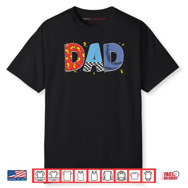 Mom Birthday Boy Racing Car Family Matching Shirt