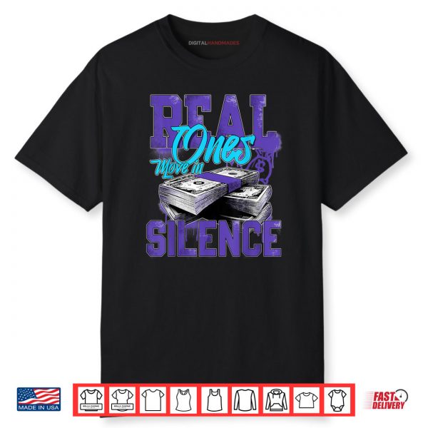 Move In Silence 8 Aqua Matching Tee Color Match Graphic Shirt