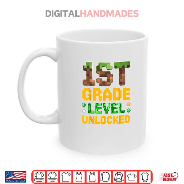 Mug 1st Grade Boys Gamer First Day of First Grade Shirt digitalhandmades