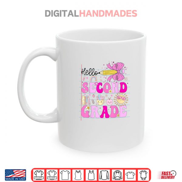 Mug 2nd Grade for Girls Second Grade Teacher Back to school Shirt digitalhandmades