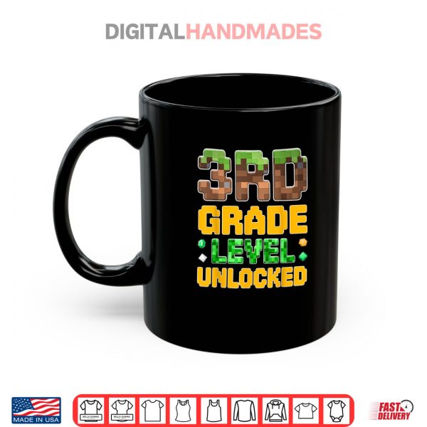 Back to School 3rd Grade Boys Gamer First Day of Third Grade Shirt 3 Mug Back to School 3rd Grade Boys Gamer First Day of Third Grade Shirt digitalhandmades