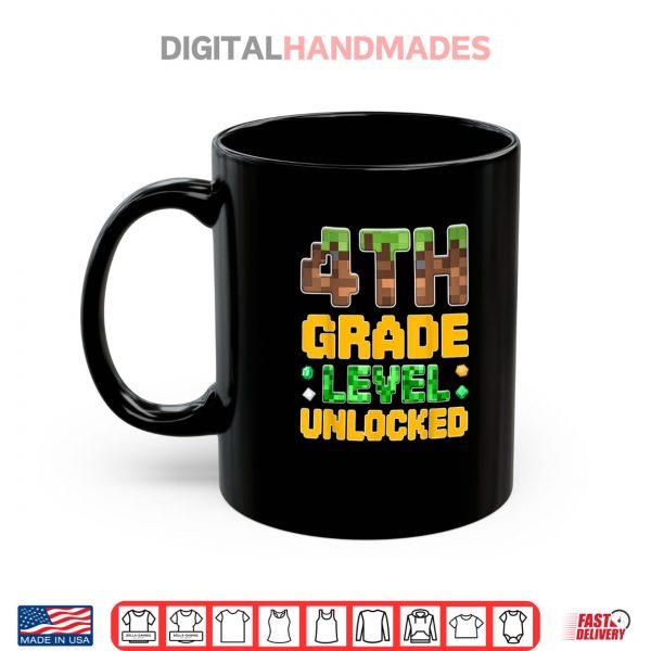 Back to School 4th Grade Boys Gamer First Day Fourth Grade Shirt 3 Mug Back to School 4th Grade Boys Gamer First Day Fourth Grade Shirt digitalhandmades
