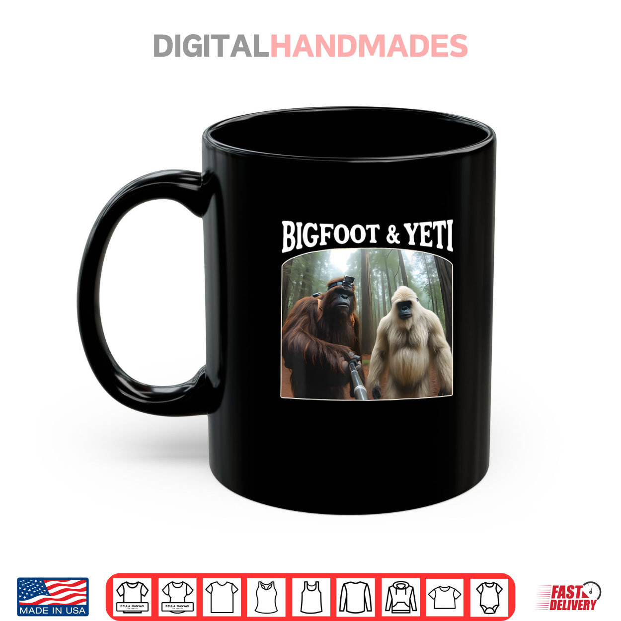 Bigfoot & Yeti Funny Sasquatch Bigfoot Vlogs for Hikers Shirt Bigfoot & Yeti Funny Sasquatch Bigfoot Vlogs for Hikers Shirt
