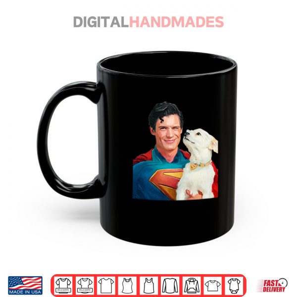 Mug Clark Kent And Krypto The Superdog Shirt digitalhandmades.com