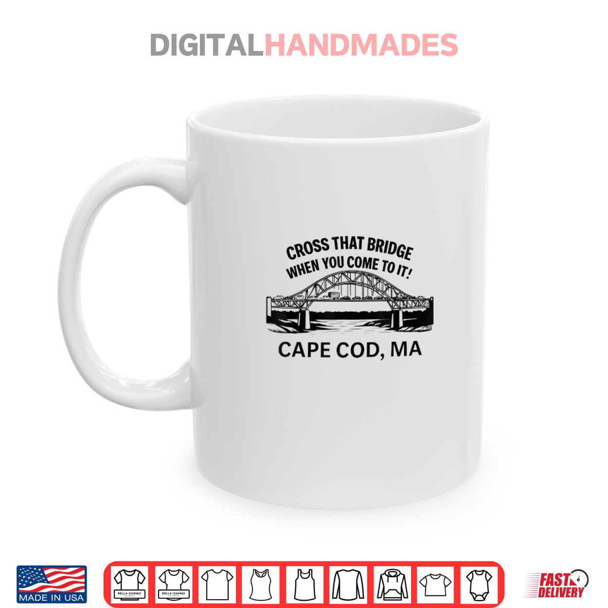 Cross That Bridge When You Come To It Cape Cod Shirt Cross That Bridge When You Come To It Cape Cod Shirt