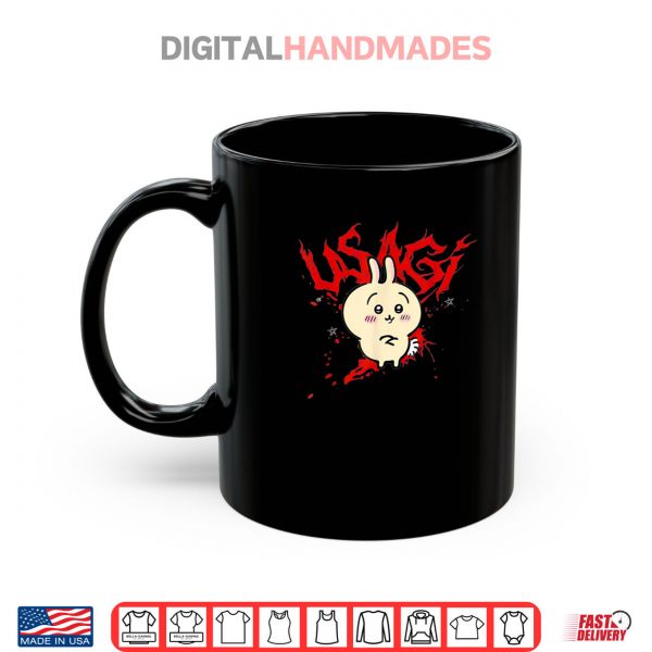 Mug Cute Bunny Rabbit Eating Usagi Shirt