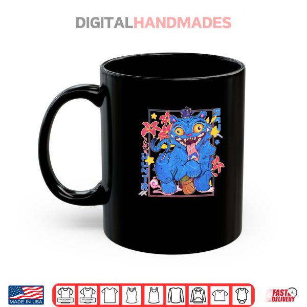 Mug Derpy Tiger Japanese Art Funny Shirt