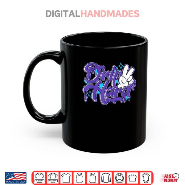 Mug Drip Hard 8 Aqua Matching Shirt
