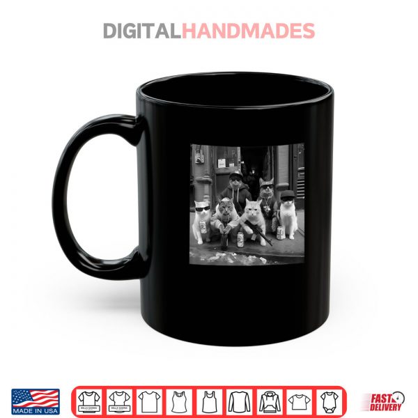 Gangster Cats Street Meme Shirt 3 Mug Gangster Cats Street Meme Shirt