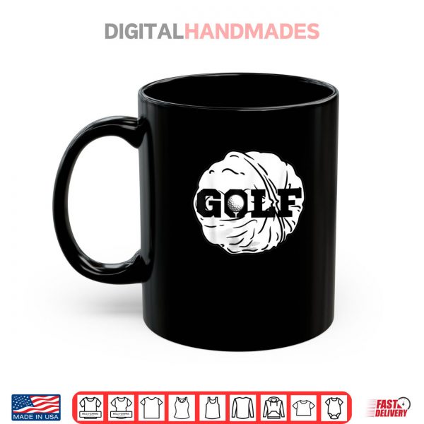 Golf Nut Shirt 3 Mug Golf Nut Shirt