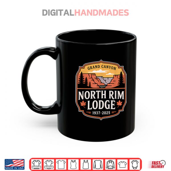 Mug Grand Canyon North Rim Lodge 1937–2025 Shirt digitalhandmades