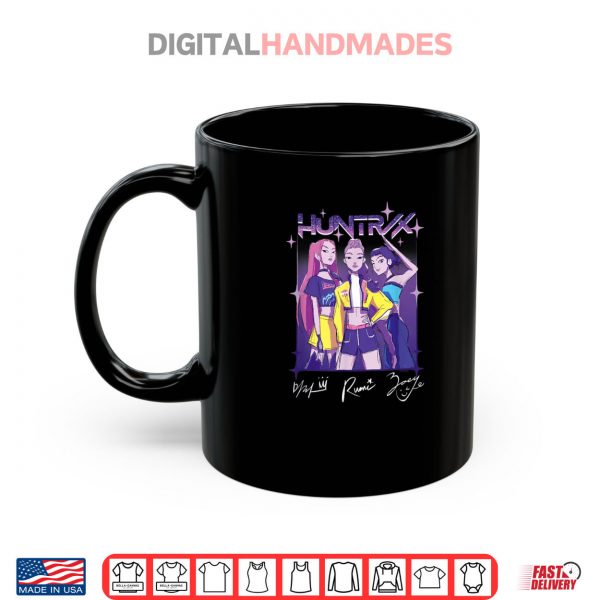 Huntrix Team Drawing KPop Demon Hunters Shirt 3 Mug Huntrix Team Drawing KPop Demon Hunters Shirt