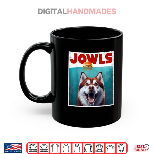 Mug JOWWLS Red Husky Jowls Burger Shirt digitalhandmades