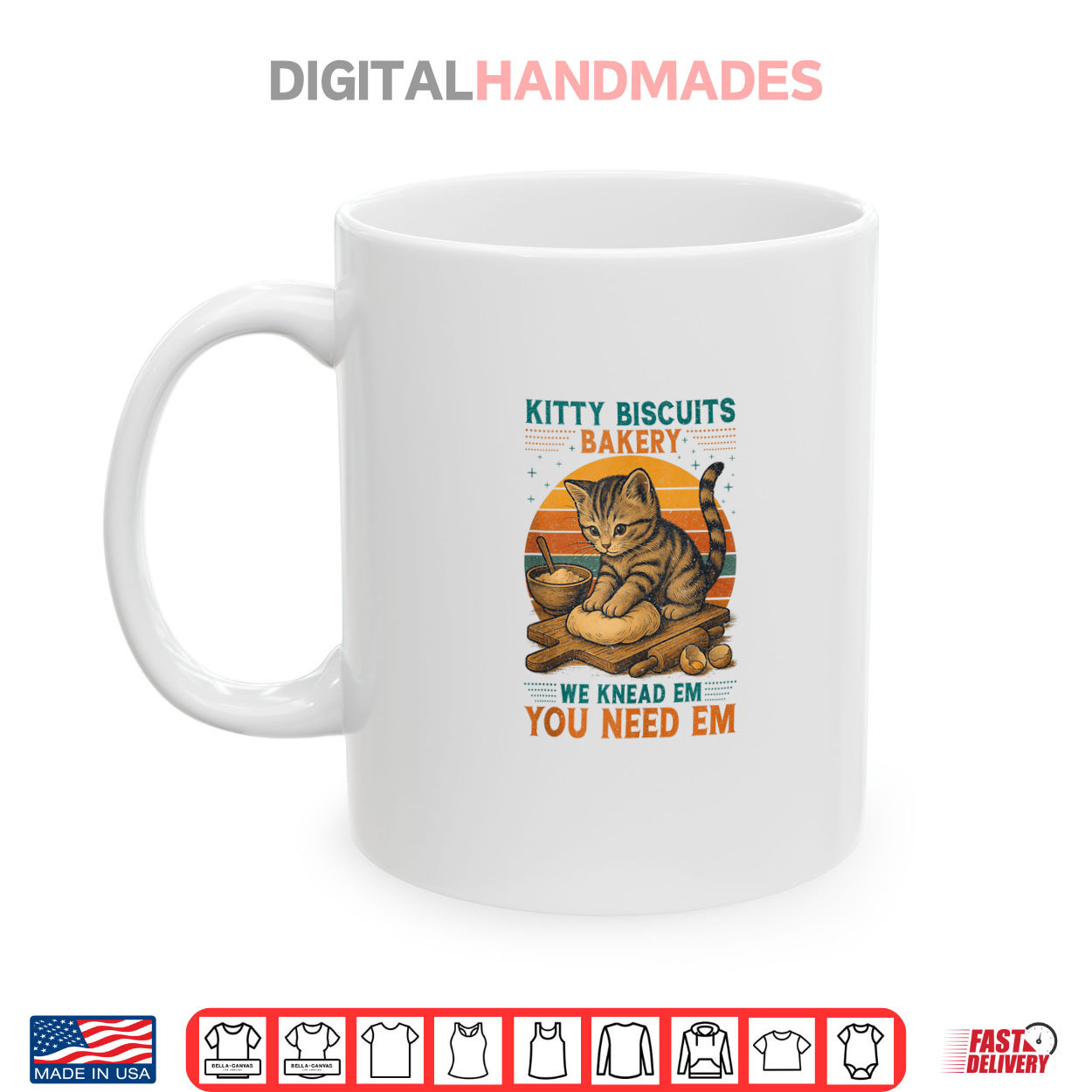 Kitty Biscuits Bakery Cat Shirt Kitty Biscuits Bakery Cat Shirt