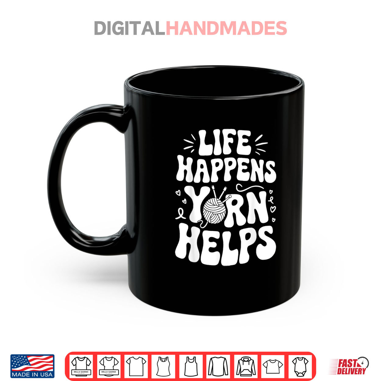 Life Happens Yarn Helps Shirt Life Happens Yarn Helps Shirt