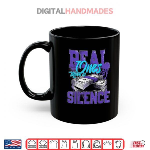 Mug Move In Silence 8 Aqua Matching Tee Color Match Graphic Shirt