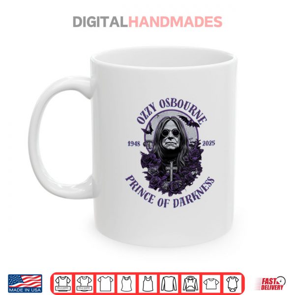 Mug Ozzy Osbourne Prince Of Darkness Shirt