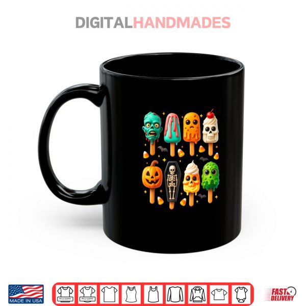 Mug Popsicle Summer Spooky Halloween Ice Cream Shirt digitalhandmades