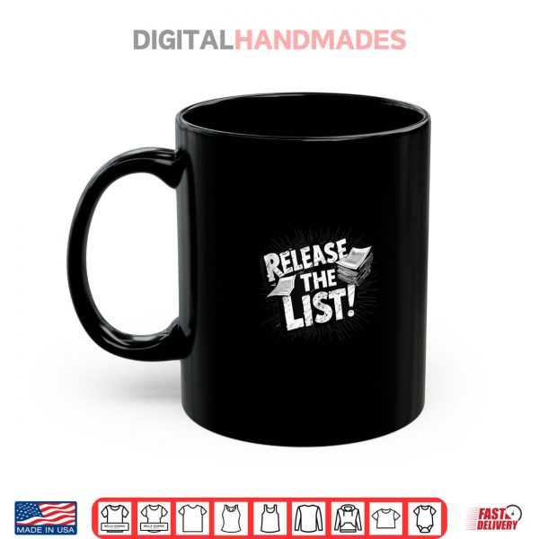 Mug Release The List Shirt digitalhandmades