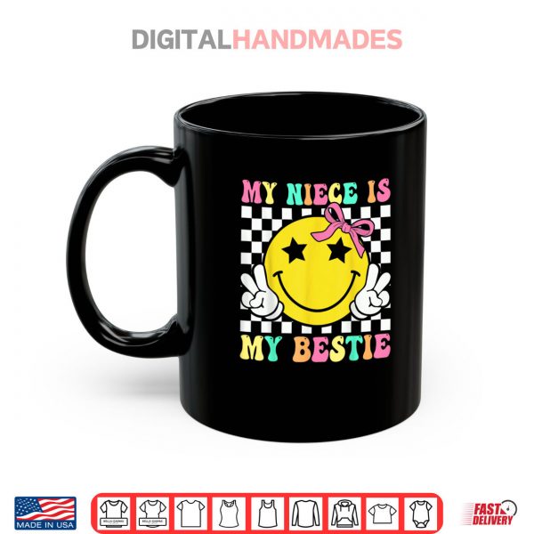 Mug Retro My Niece Is My Bestie Aunt And Niece Matching Shirt digitalhandmades.com