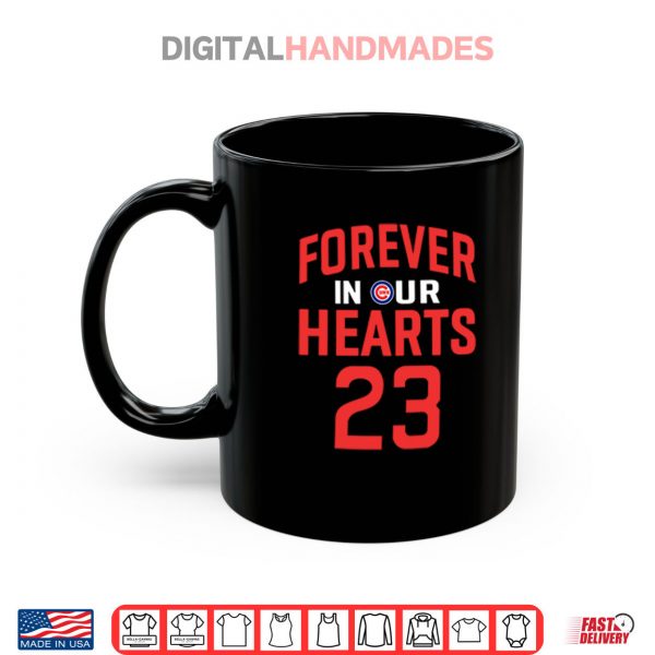 Mug Ryne Sandberg Forever 23 In Our Hearts Shirt