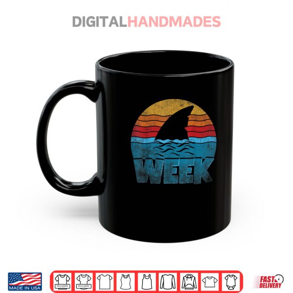 Shark Fin Week 2025 Shark Lover Ocean Wildlife Summer Shirt 3 Mug Shark Fin Week 2025 Shark Lover Ocean Wildlife Summer Shirt digitalhandmades